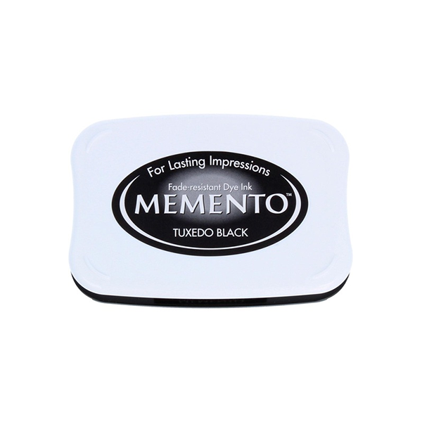 Almohadilla de tinta para papel Negro
