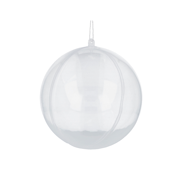 Figuras navidad plástico transparentes para colgar Innspiro