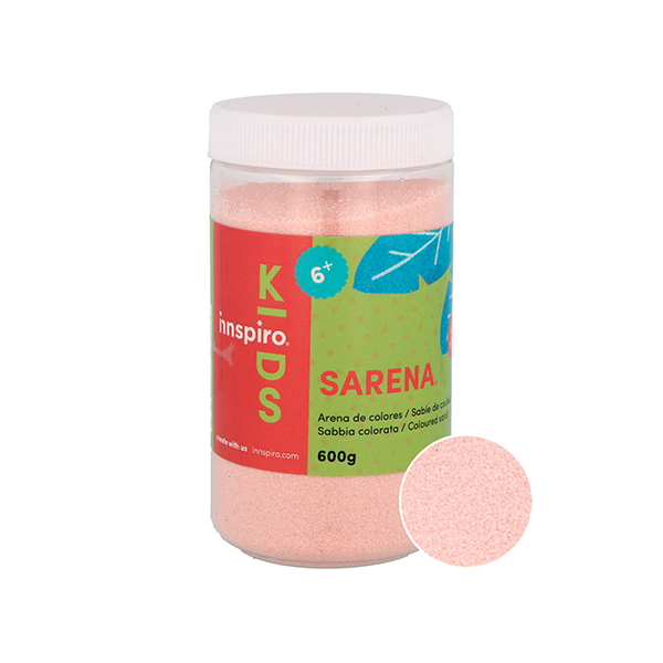 Pot 600 gr sorra de colors Rosa