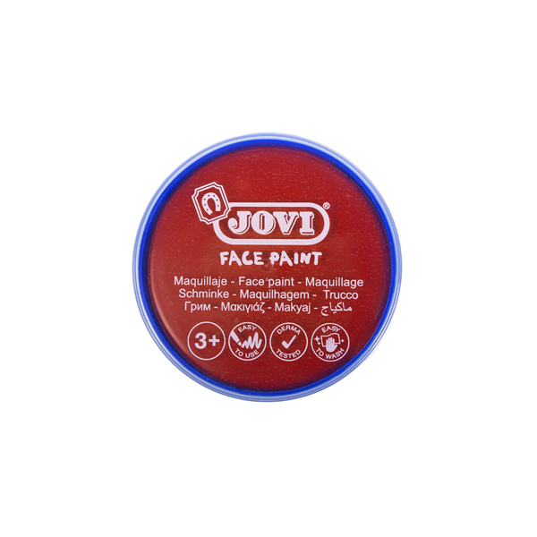 Estoig 6 pots 8 ml maquillatge Face Paint Vermell