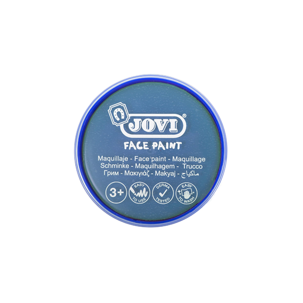Estoig 6 pots 8 ml maquillatge Face Paint Blau clar