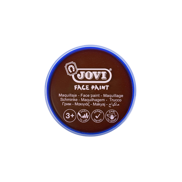 Estoig 6 pots 8 ml maquillatge Face Paint Marró