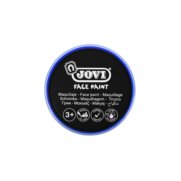 Estoig 6 pots 8 ml maquillatge Face Paint Negre