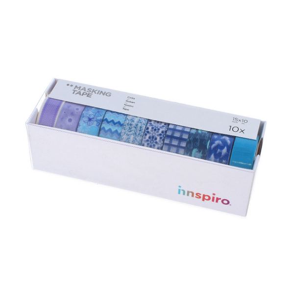 Set cintes assortides masking tape ultramar Innspi