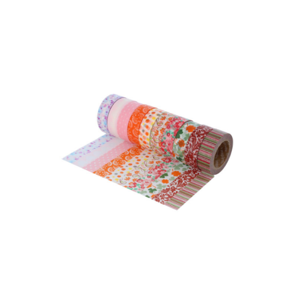 Set cintes assortides masking tape floral Innspiro