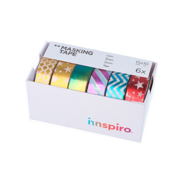 Set cintes assortides Masking metall Innspiro