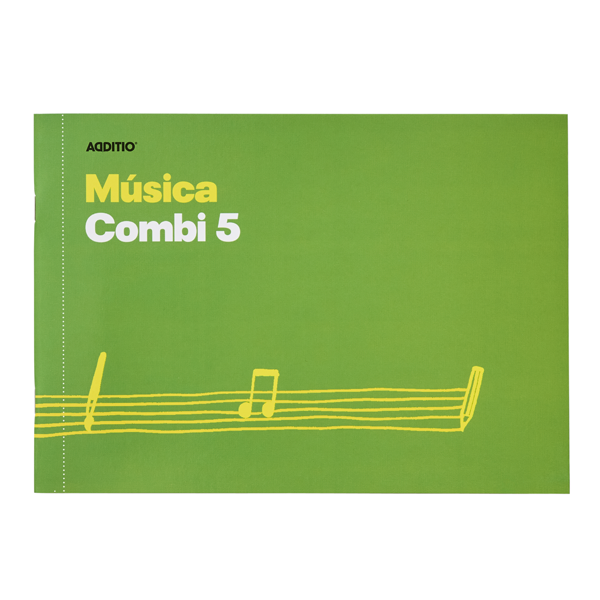 Cuaderno música Additio primaria Combi 5