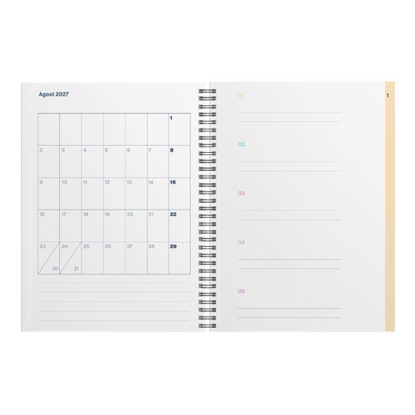 Agenda Universal Additio setmana vista