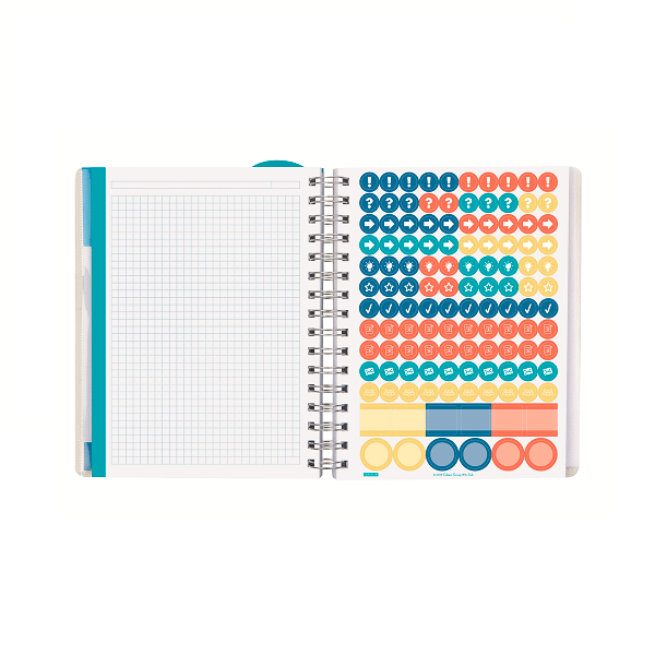 Agenda Finocam Magistral espiral docente