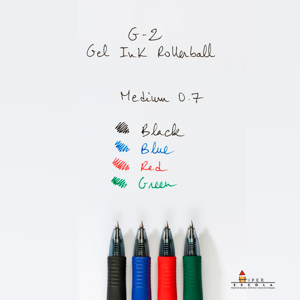 Bolígrafo Pilot G-2 Plus