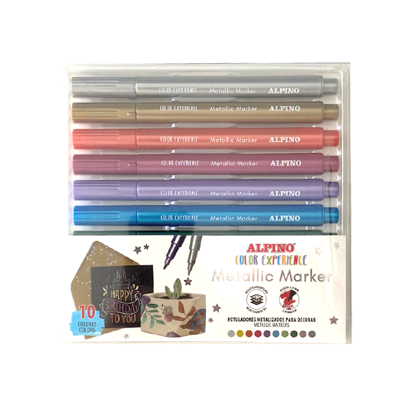Retoladors Alpino Color Experience Metallic Marker