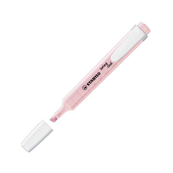 Marcador fluorescente Stabilo Swing Cool Pastel Rosa