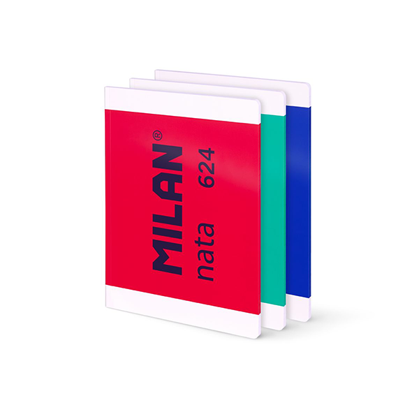 Libreta Milan 624 Nata A4 48 hojas cuadrícula 5x5