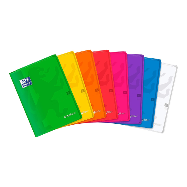 Libreta Oxford EASYBOOK 48 hojas A4 tapa plástico