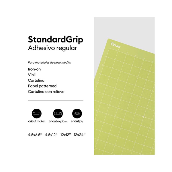 Cricut Mat 30,5x60,96 cm lot assortit 3 u.