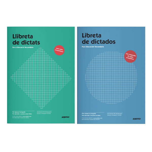 Quadern Llibreta dictats Secundària Additio