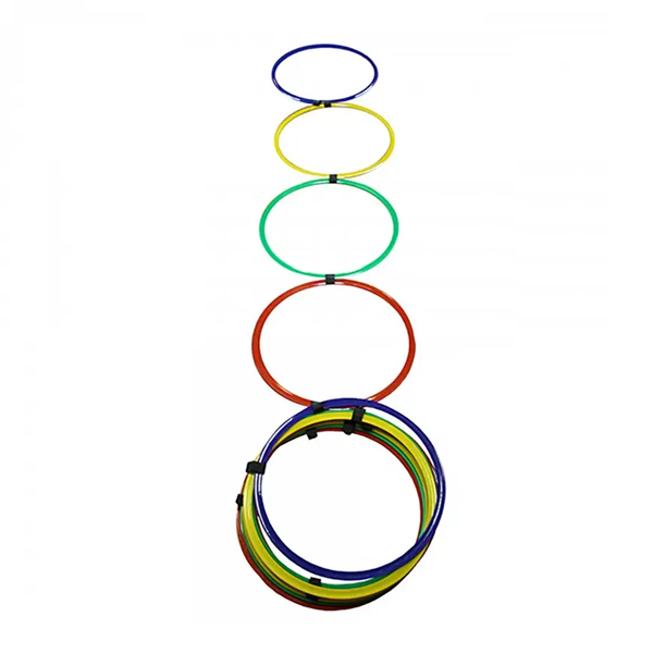 Escala agilitat cèrcols multicolor