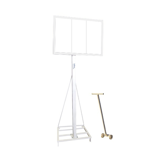 Estructura canastres minibasket Deluxe monotub tra