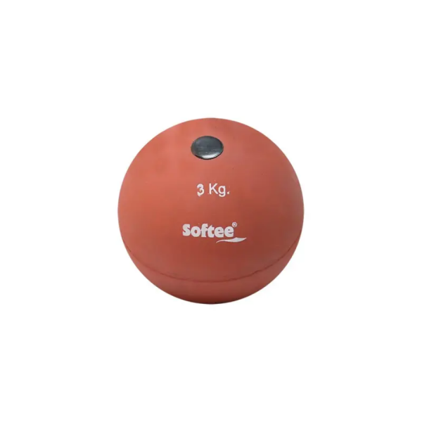 Peso lanzamiento de caucho Softee 3 Kg