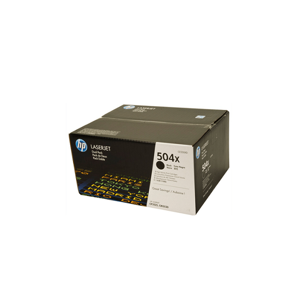 Tòners laserjet HP packs de 2 unitas