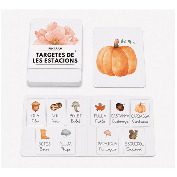 Targetes de les 4 estacions