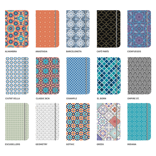 Libretas Escolofi Galery Mosaic A5 40 hojas