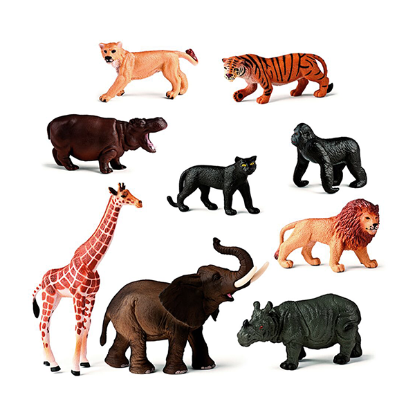 Animals selva 9 figures