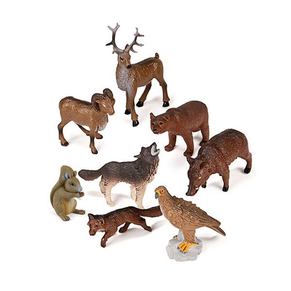 Animals bosc 8 figures