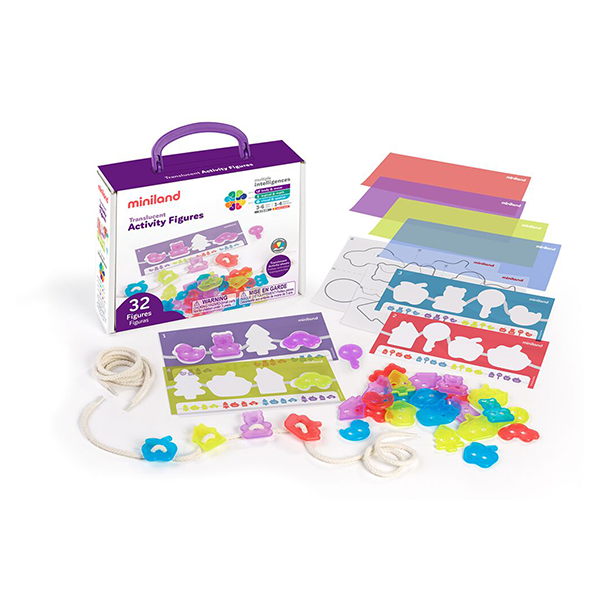 Translucent activity figures