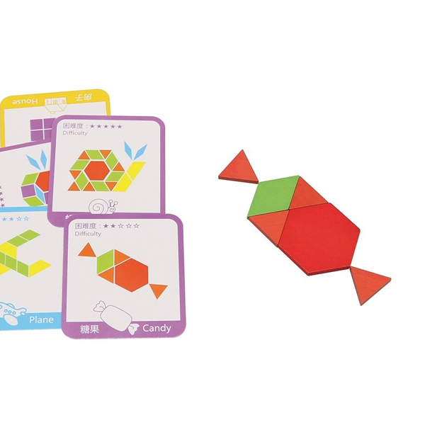 Pattern blocks 155 piezas