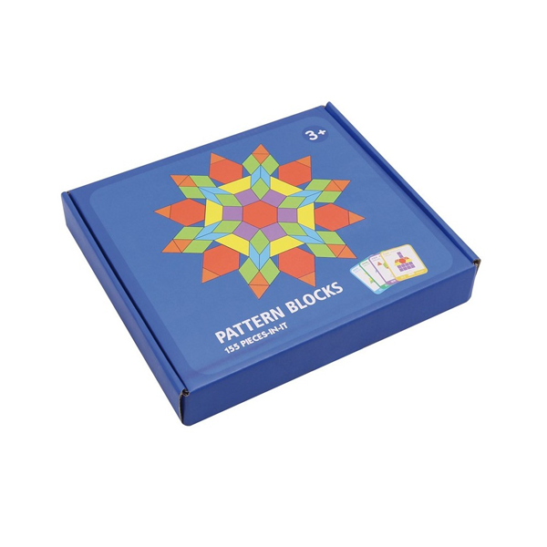 Pattern blocks 155 piezas