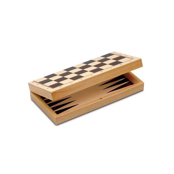 3 en 1 Escacs - Dames - Backgammon