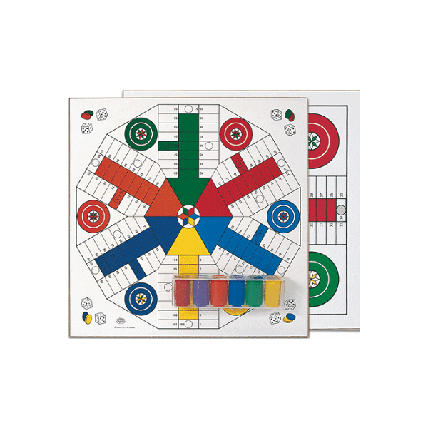 Tauler parxís fusta 4 i 6 jugadors 40 cm.