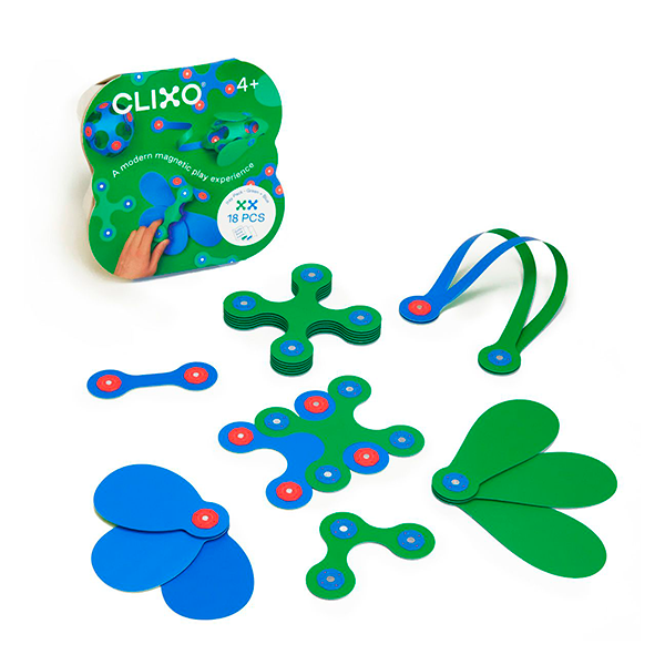 Clixo Itsy verd i blau