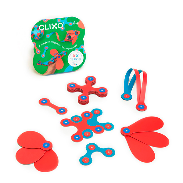 Clixo Itsy flamingo i turquesa