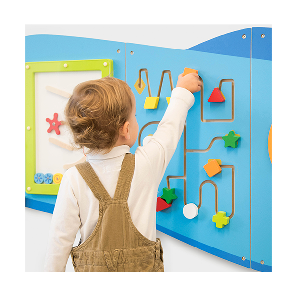 Aeroplane wall toy