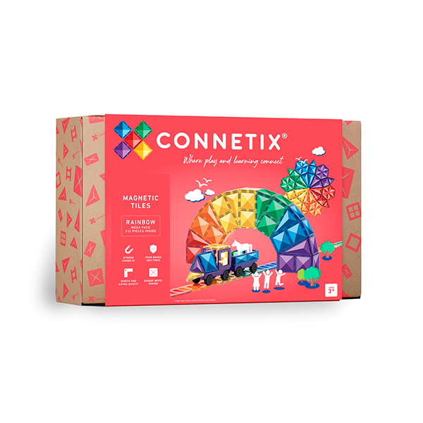 Connetix arc de Sant Martí<br>mega lot 212 peces