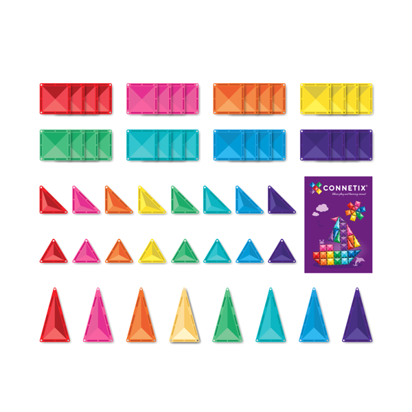 Connetix Bright Starter pack 56 u.