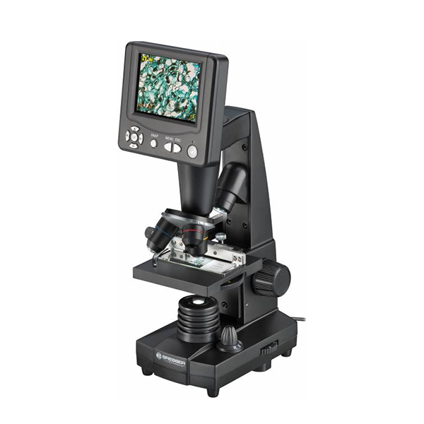 Microscopio,50-2000x,monitor LCD, set microscopía