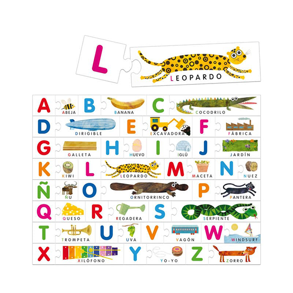 Alfabeto Tactil Montessori