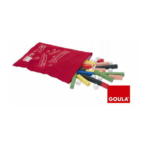 Regletas madera 10x10 en bolsa