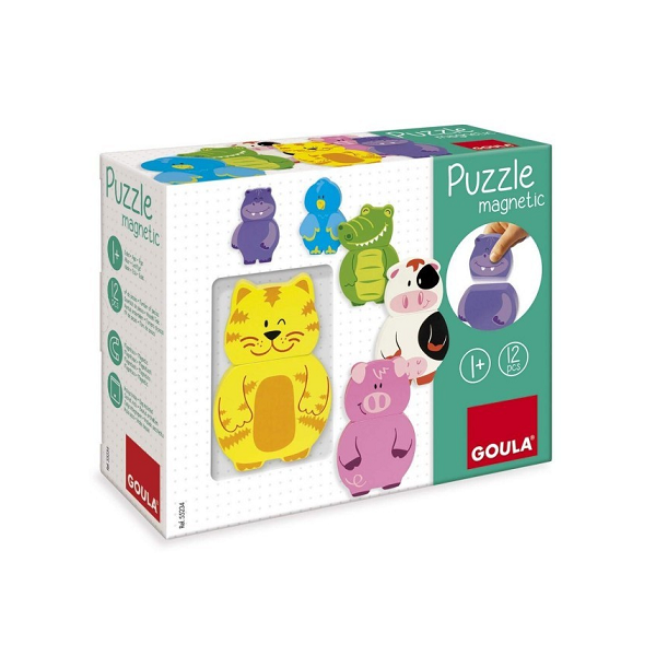 Puzzle magnètic intercambiable