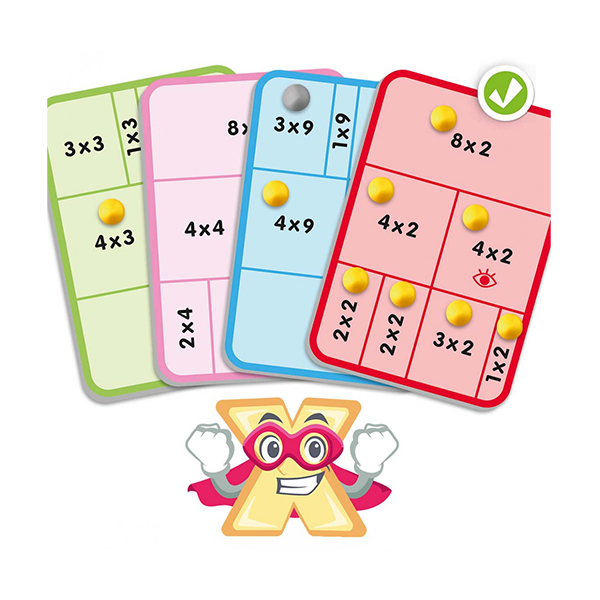 Aprende y comprende las tablas multiplicar