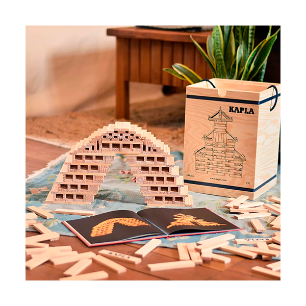 Tauletes KAPLA 280 u. + llibre nivell<br>mitjà: arqui