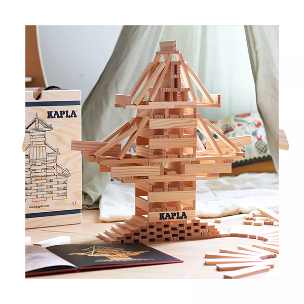 Tauletes KAPLA 280 u. + llibre nivell<br>mitjà: arqui