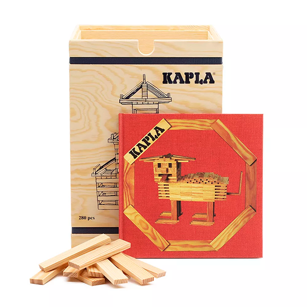 Tauletes KAPLA 280 u. + llibre nivell<br>mitjà: arqui