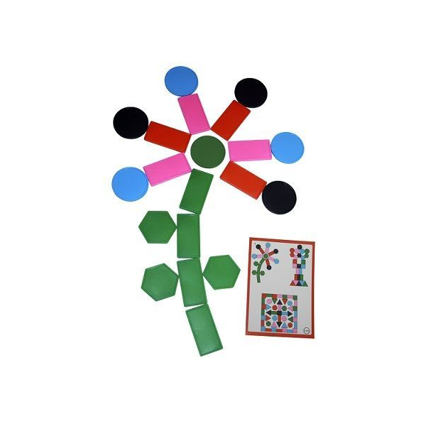 Bloques de patrones. Color y forma