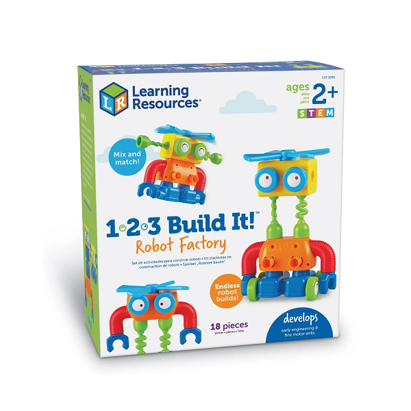 1-2-3 Build It!™ Fàbrica de robots