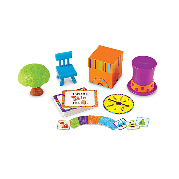 Fox in the Box Positional Words Activity Set