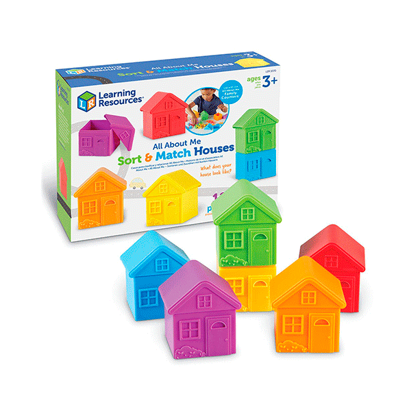 All About Me Sort & Match Houses